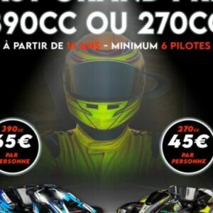 Fast Grand Prix 390cc (à partir de 16 ans)